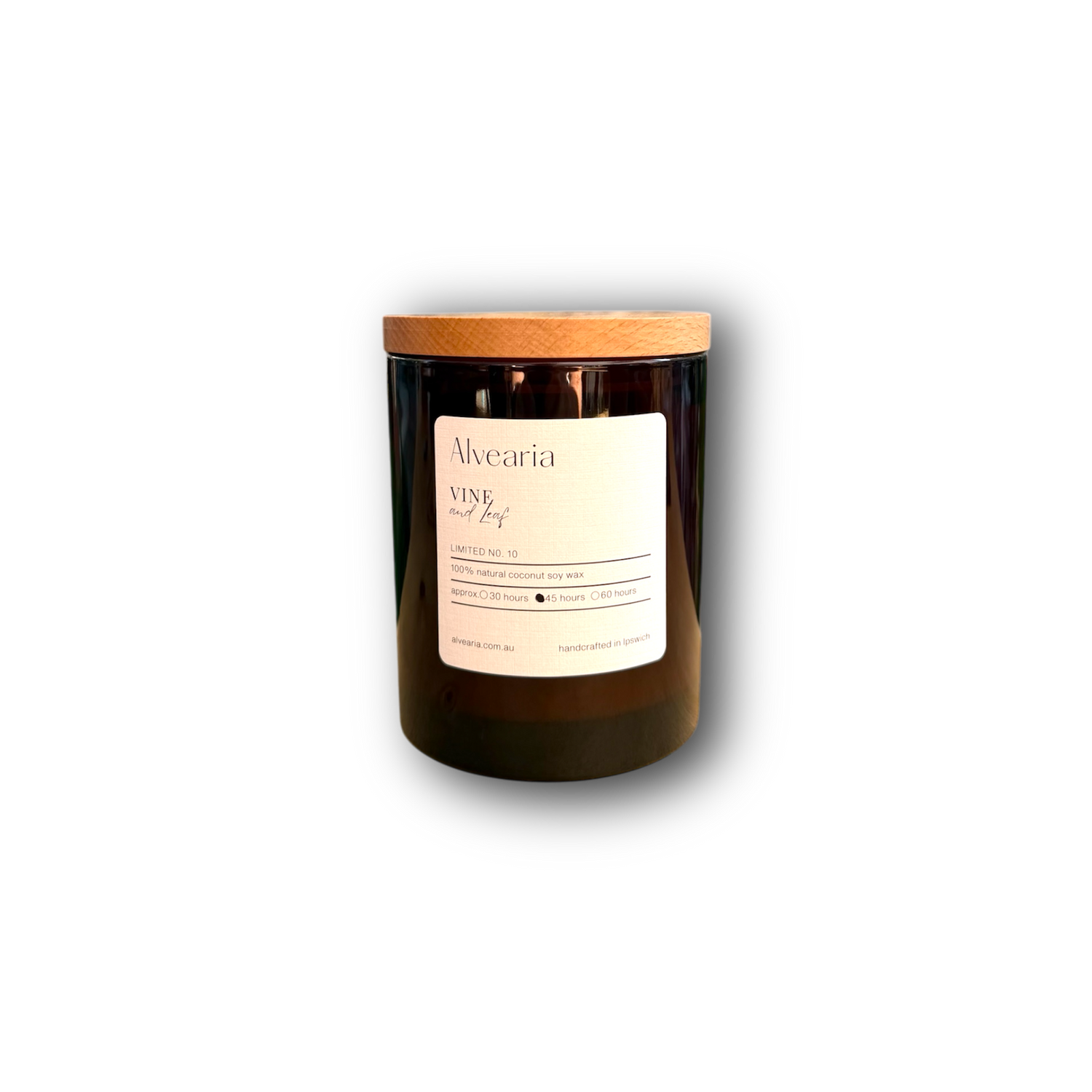 Vine & Leaf Candle