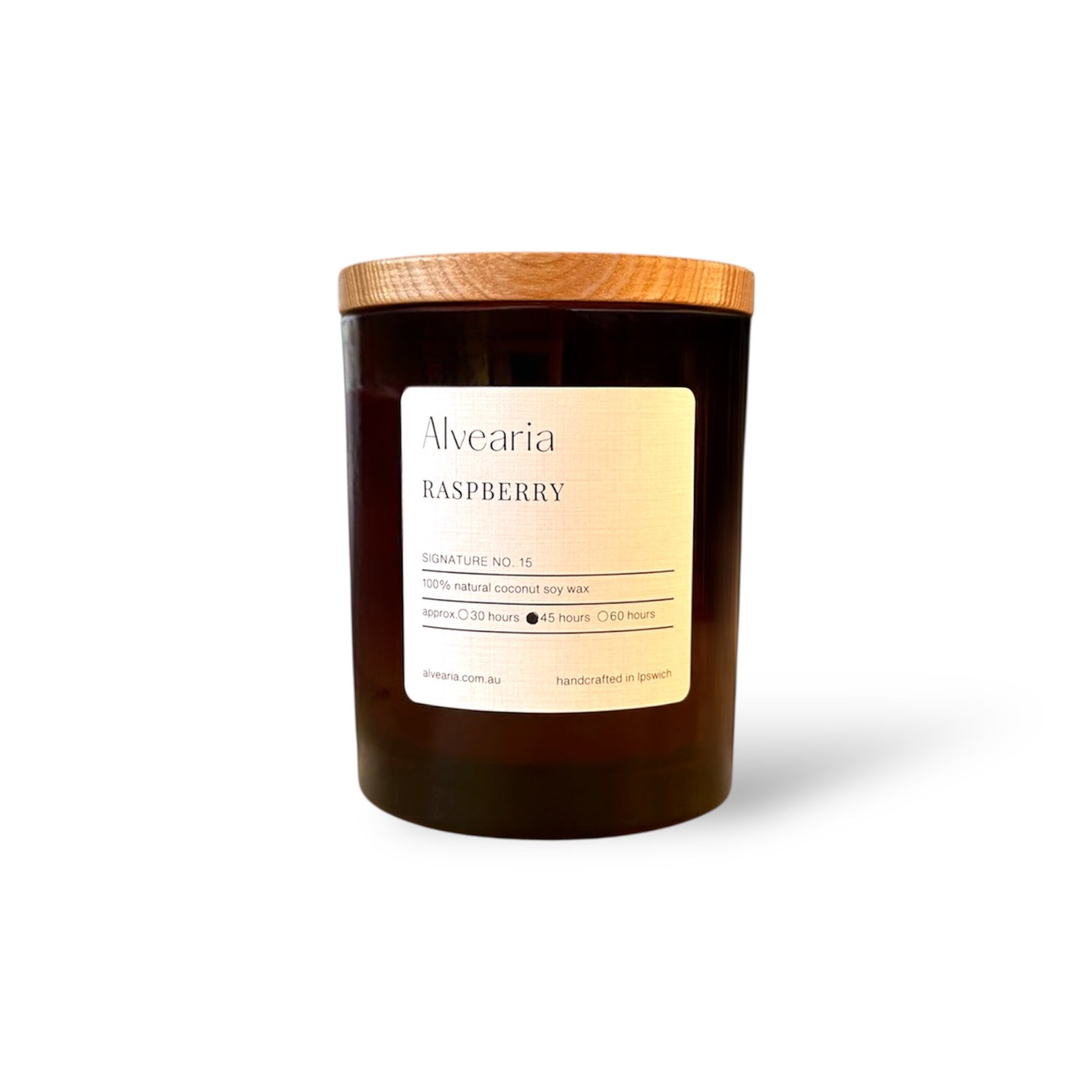 Raspberry Candle
