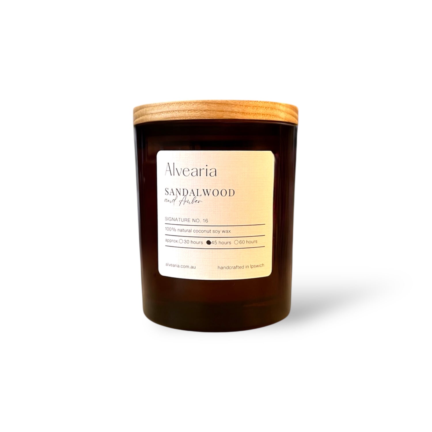 Sandalwood & Amber Candle