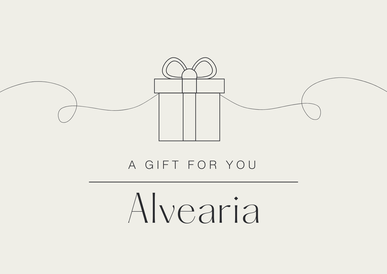Alvearia Digital Gift Card