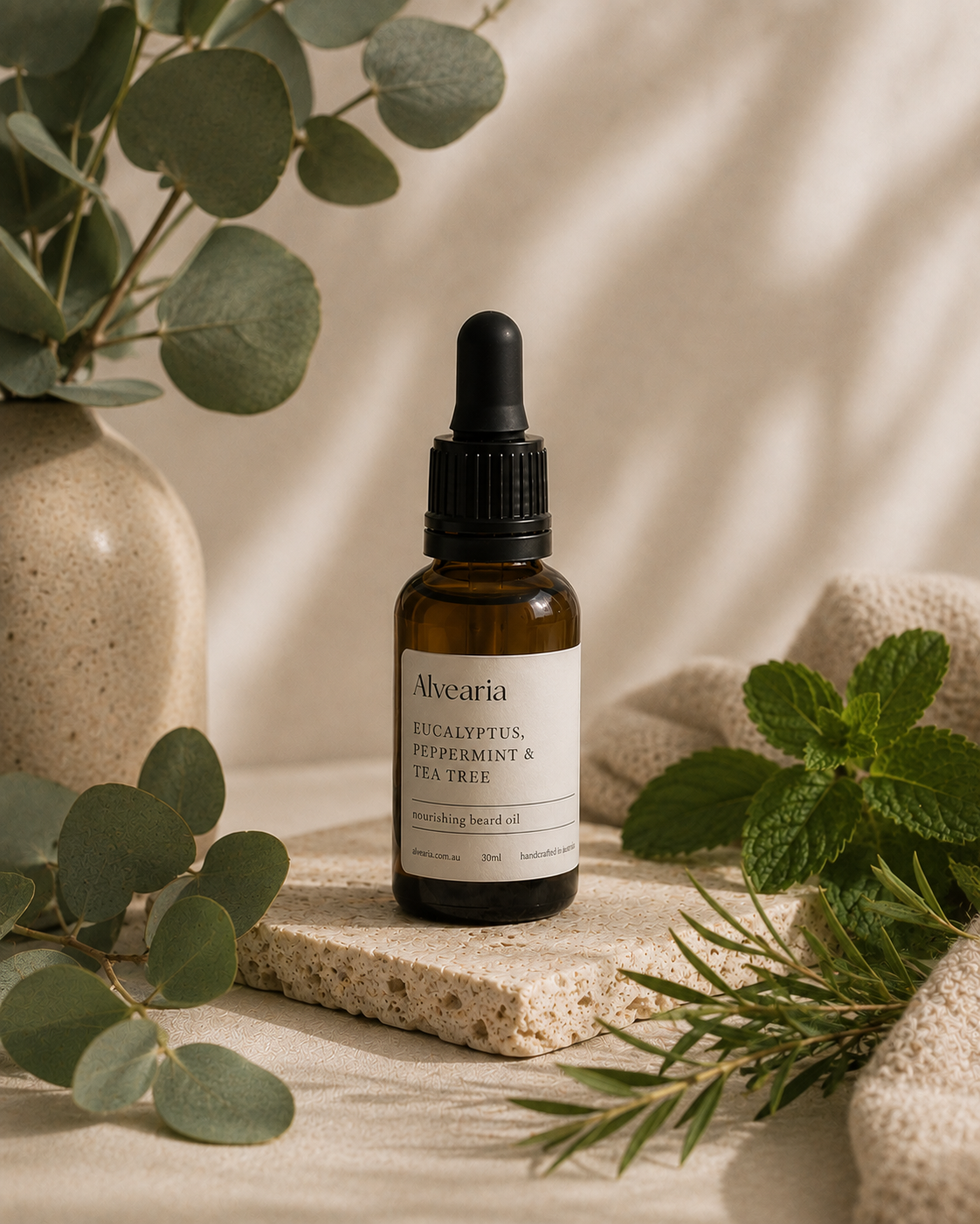 Eucalyptus, Peppermint and Tea Tree Beard Oil