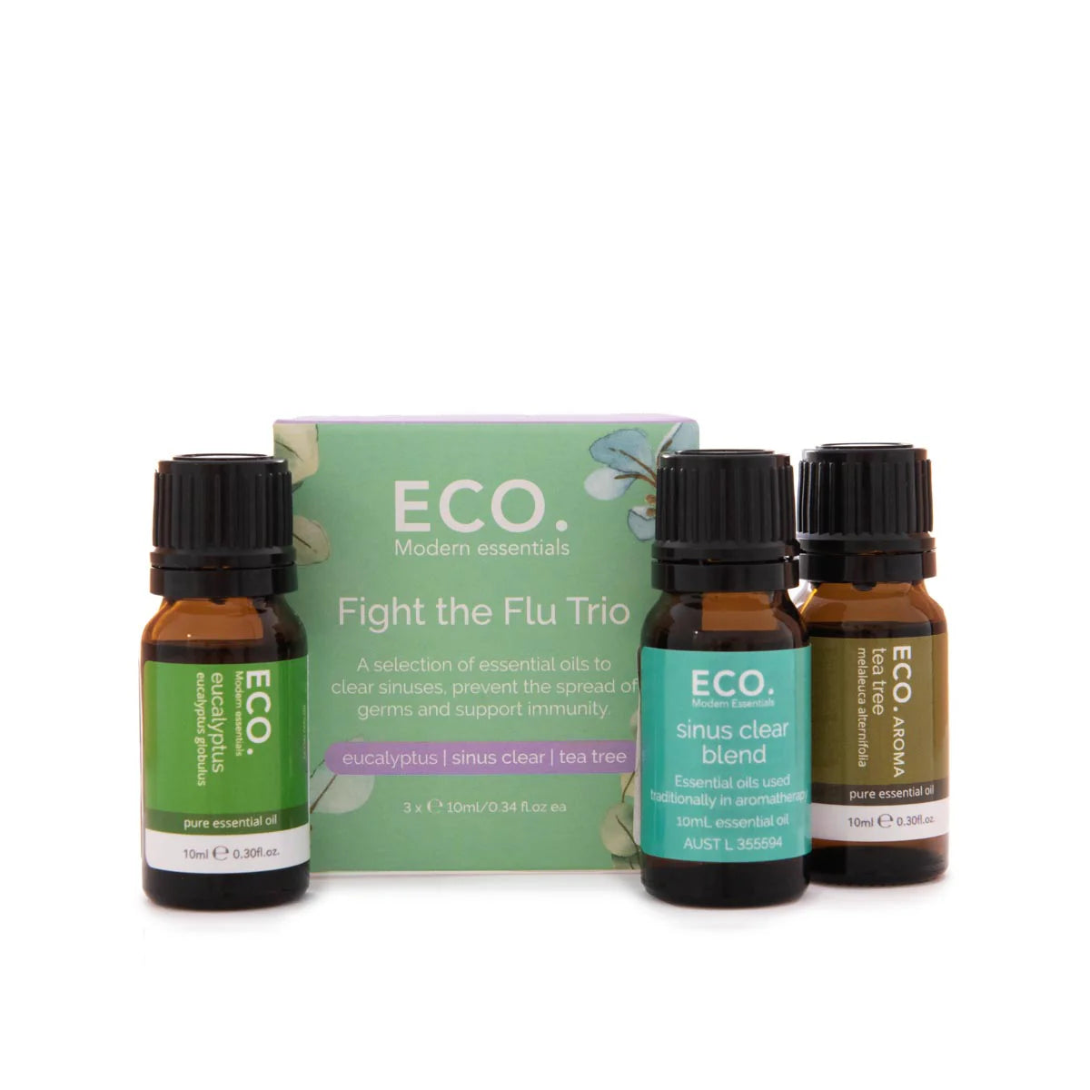 Fight The Flu Essential Oil Trio