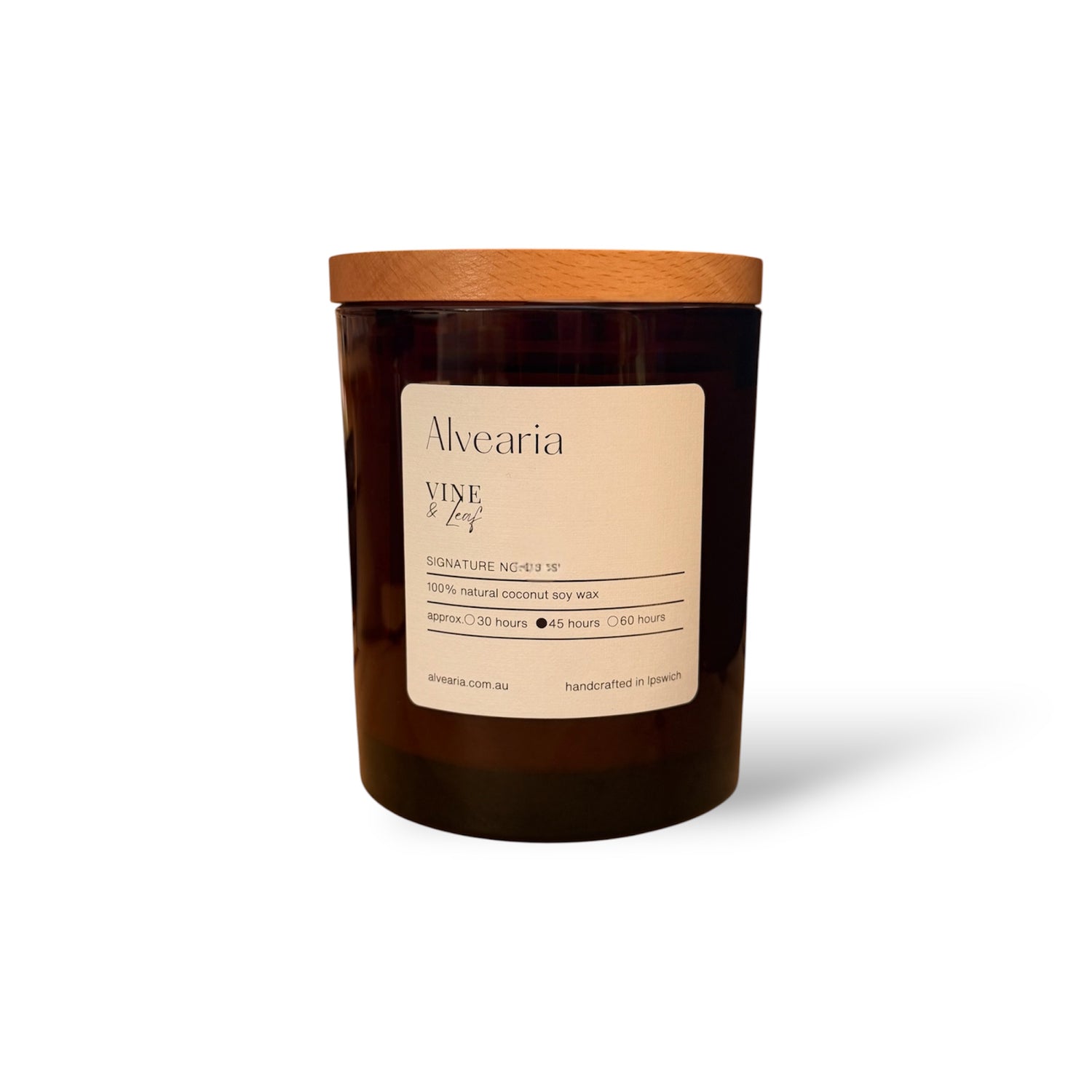Vine & Leaf Candle