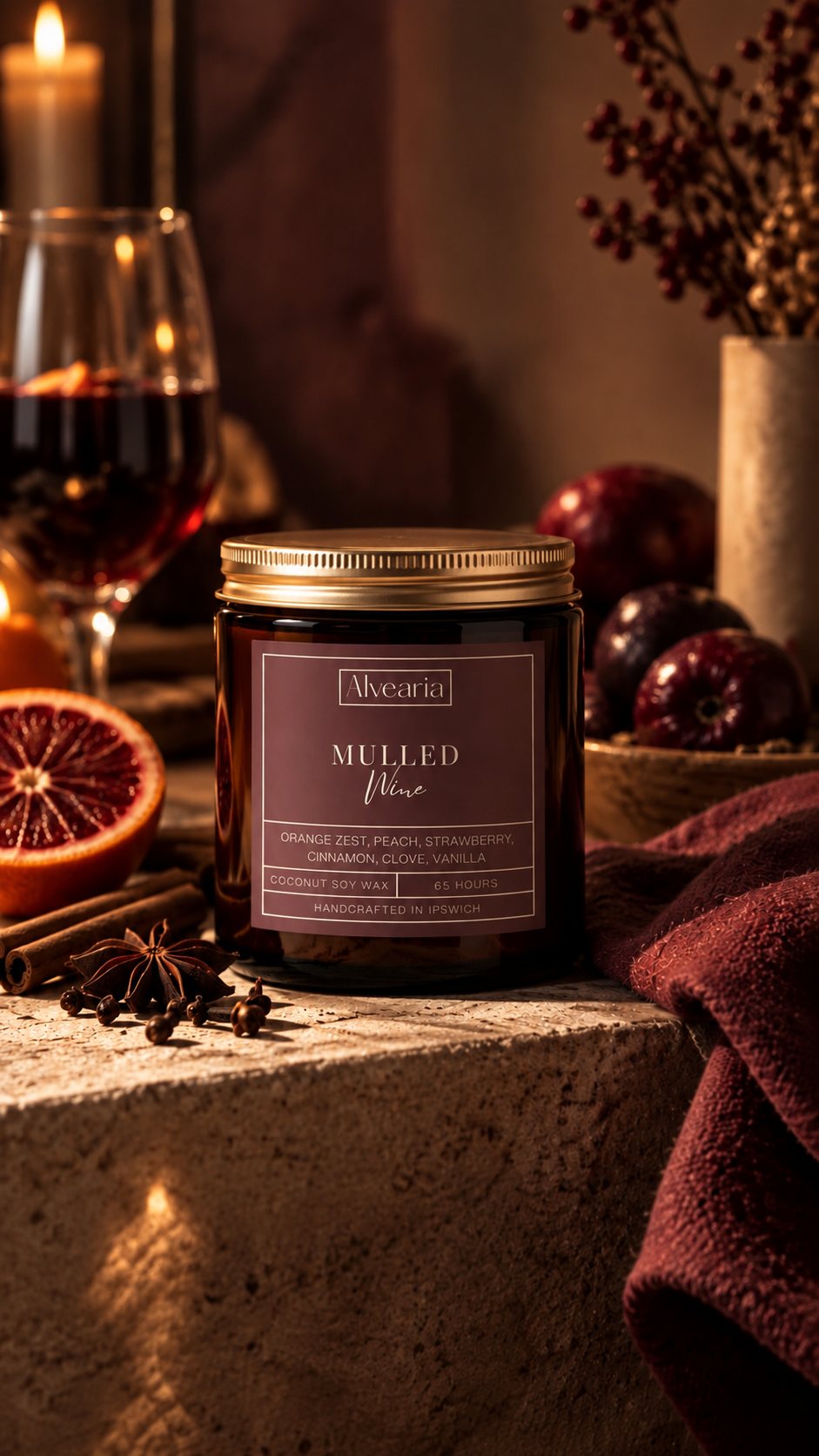 Mulled Wine Candle