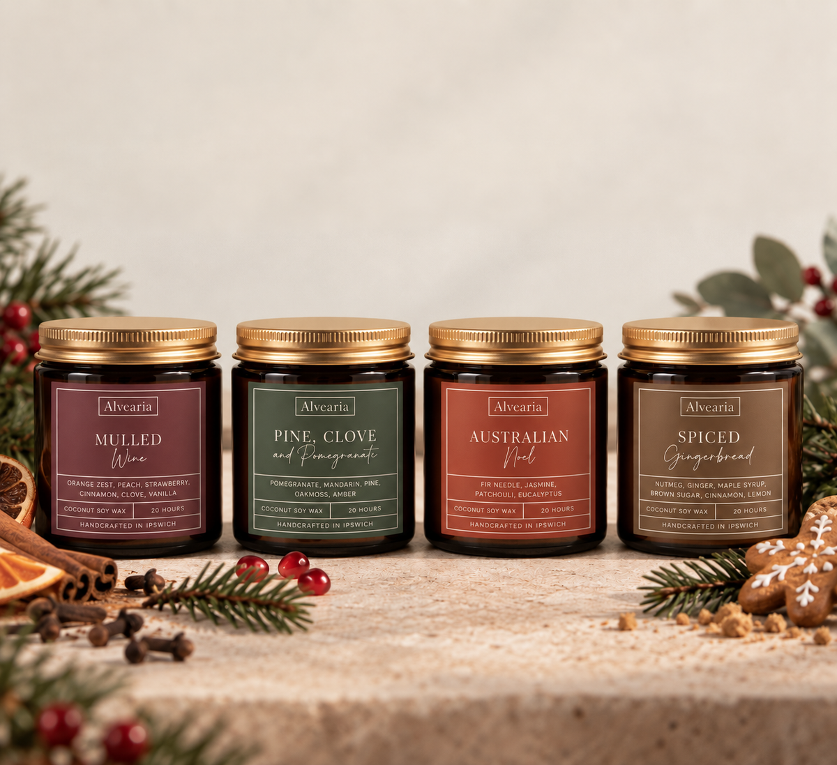 Scents of Christmas Small Candle Gift Pack