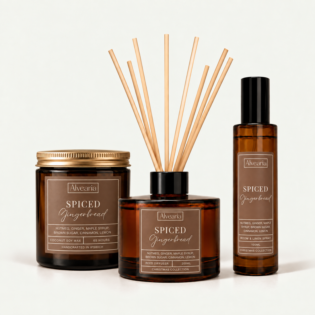 Spiced Gingerbread Scent Set